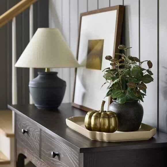 Ceramic Sandy Glaze Tray - Threshold Studio‎ McGee - Target Fall 2024 - Picture 2 of 6